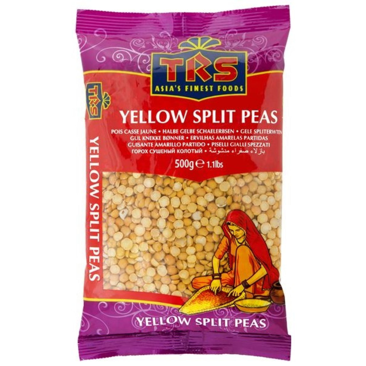 TRS Split Yellow Peas 500g
