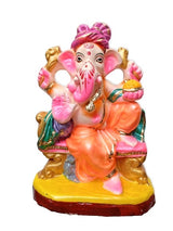 COLOURFUL Ganesh Murti | Ganpati Idol |Pillayar Silai - 6 Inch