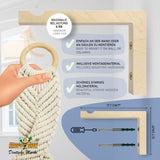 Wooden Angle for Plant Hanger 2 Piece Set