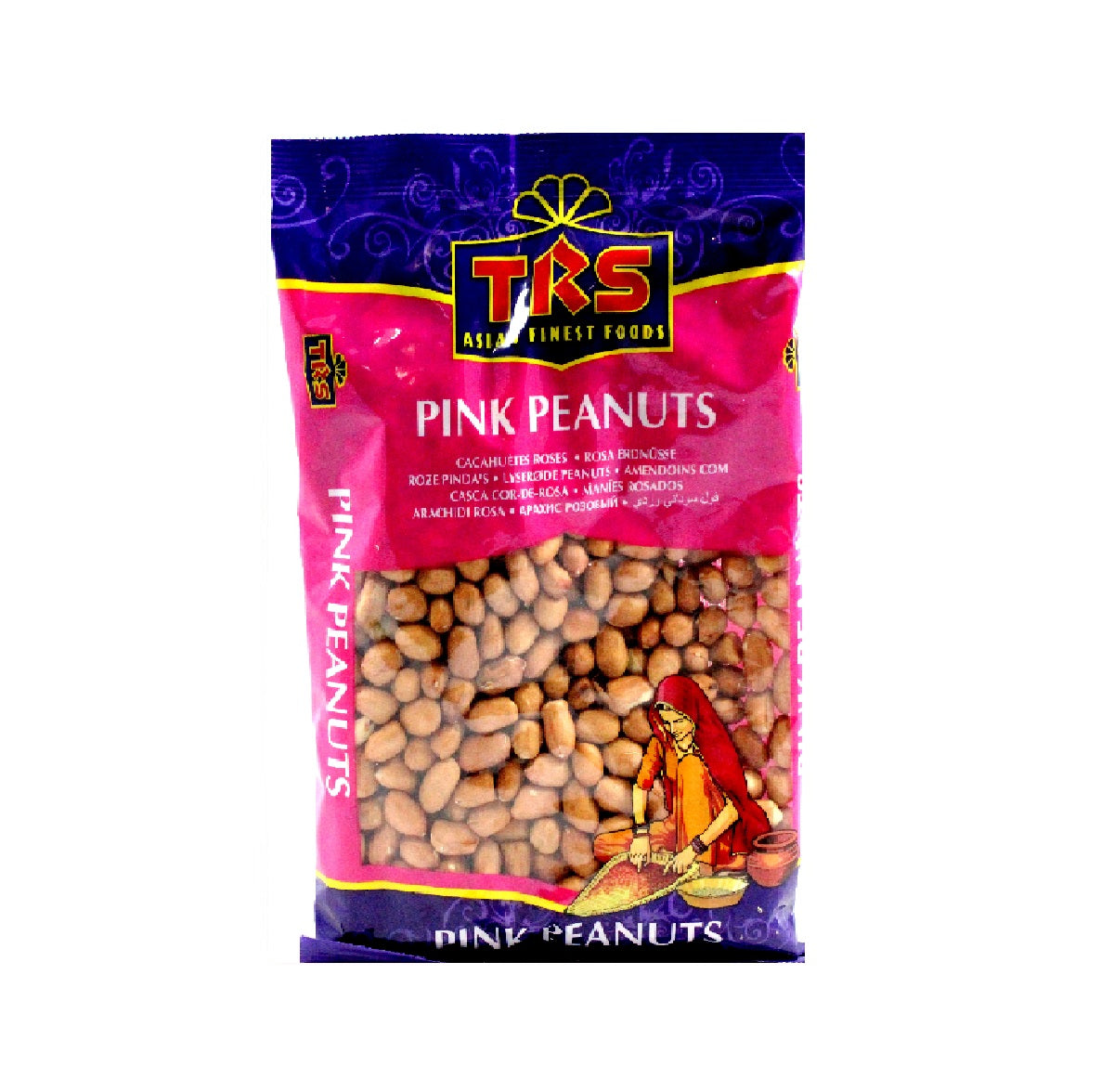TRS Peanuts / Groundnuts Pink 375g