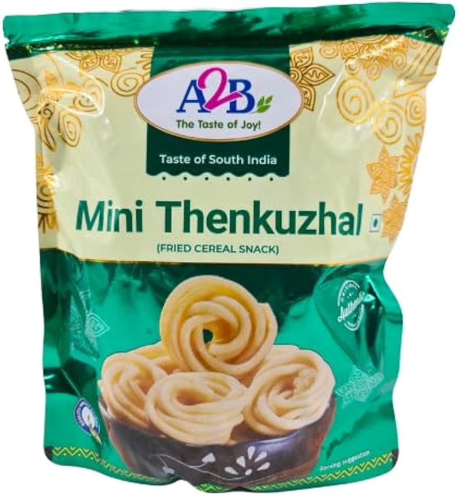 A2B Mini Thenkuzhal 200g [Best Before: 23 Aug 2025]