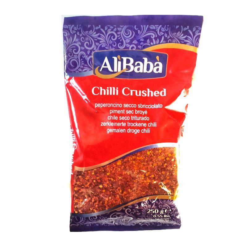 Ali Baba Crushed Chilli 250g [Best Before: End March 2025]