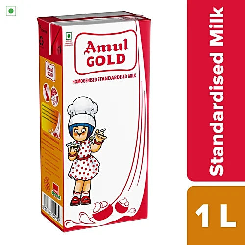 Amul Gold Full Cream Milk 6% 1Litre