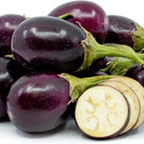 Fresh Indian Brinjal / Baingan / Kathari / Aubergine (Purple) - 500g