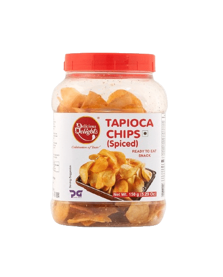 Delicious Delight TAPIOCA CHIPS SPICY 150g