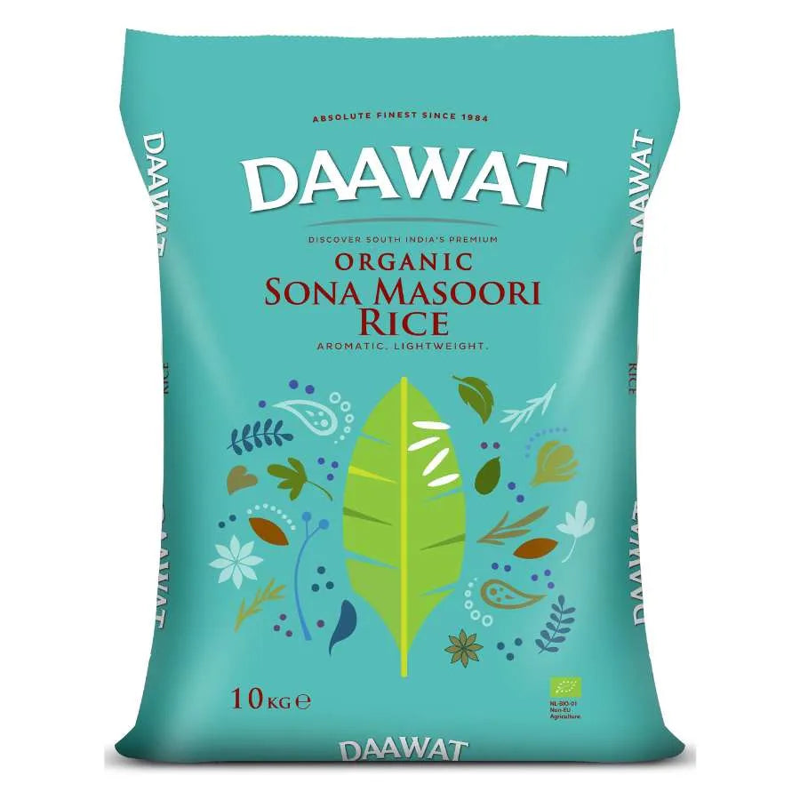 Daawat Organic Sona Masoori Rice 10Kg