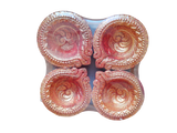 Diya Special Terracotta TC2- Set of 4 Pcs