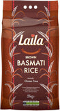 Laila Brown Basmati Rice 5Kg Laila