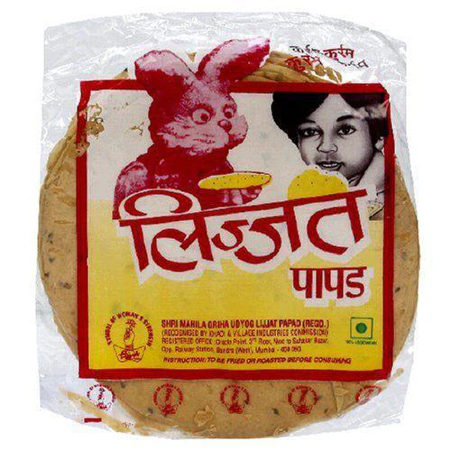 Lijjat Black Pepper Papad 200g