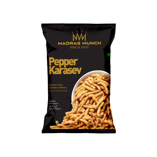 Madras Munch Pepper Karasev  200g (Best Before: End March 2025)