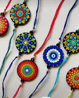 Handmade Classic Mandala Rakhi (1 Piece)