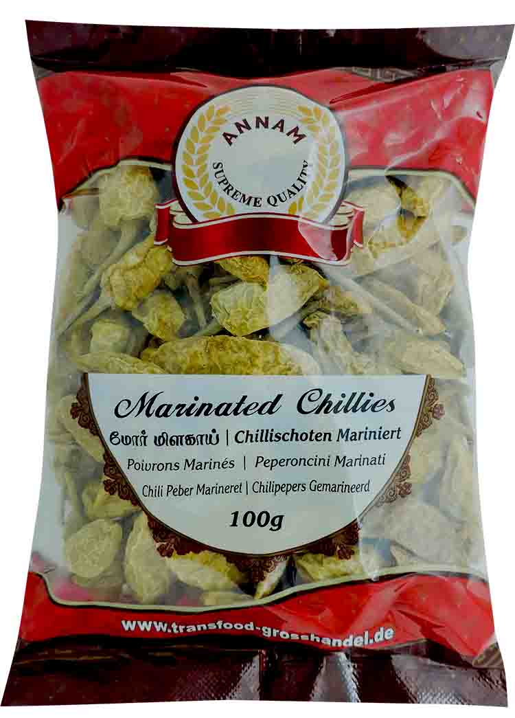 Annam Mor milagai | Kondatta Mulagu | Dahi Mirch | Sun Dried Chillies Marinated in Buttermilk 100g