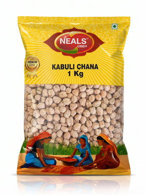 Neals Kabuli Chana | Chick Peas (White) 1Kg Neals