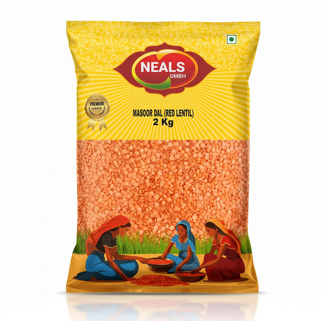 Neals Masoor Dal | Red Lentils 2Kg Neals