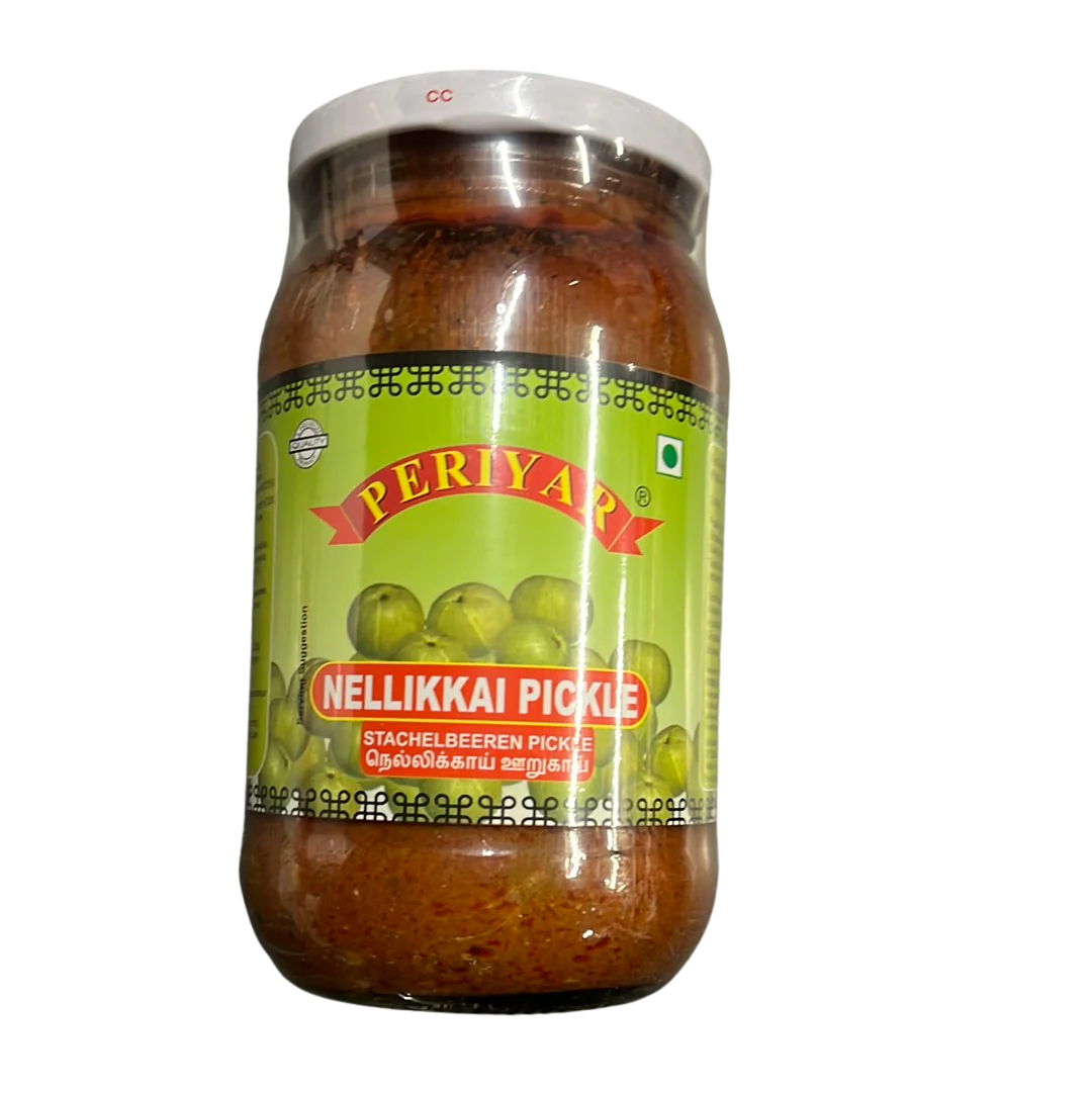 Periyar Nellikka Pickel |Amla Pickle | Gooseberry Pickle 400g (Best Before: 30 Jun 2025)