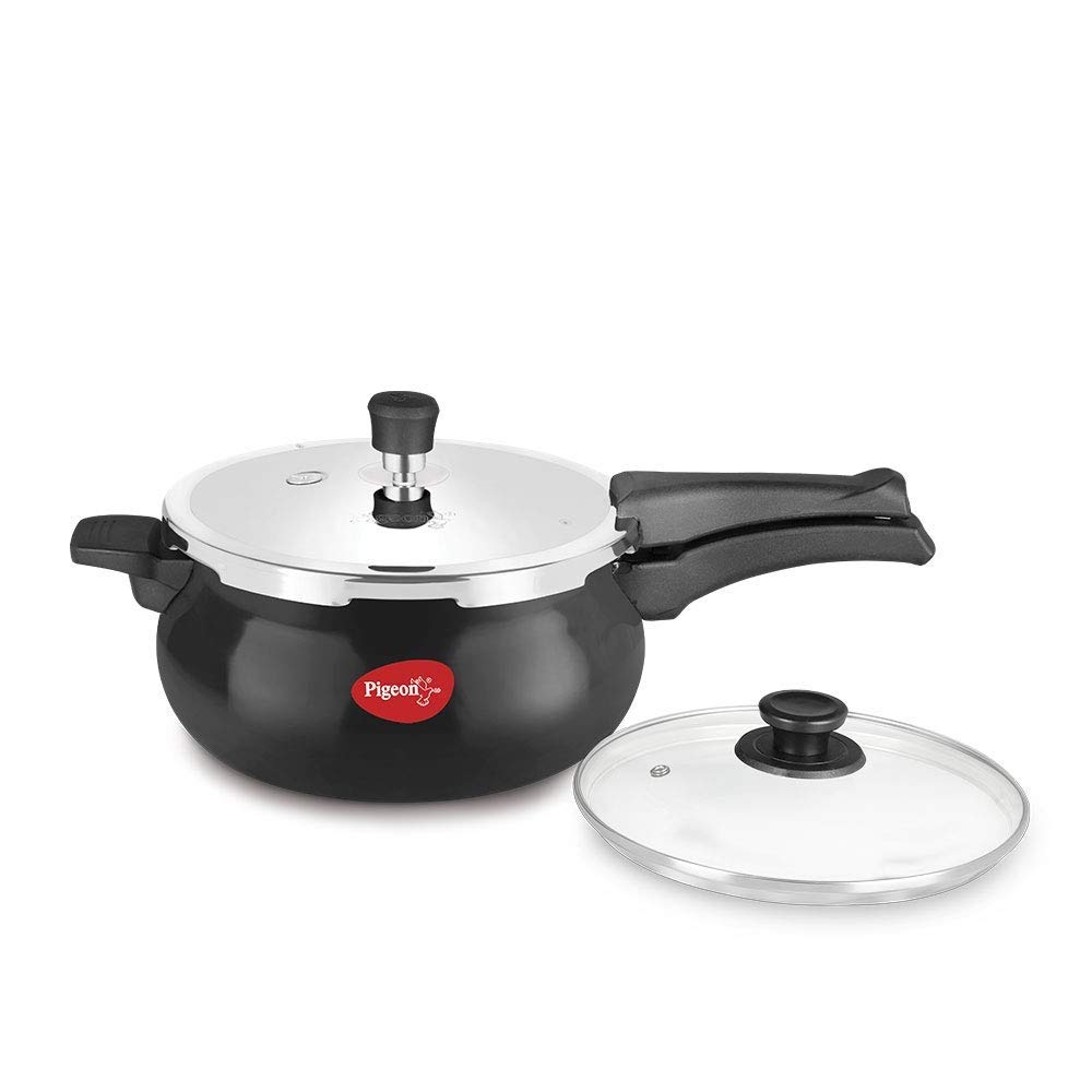 PIGEON TITANIUM HANDI COOKER WITH GLASS LID 3 LTR