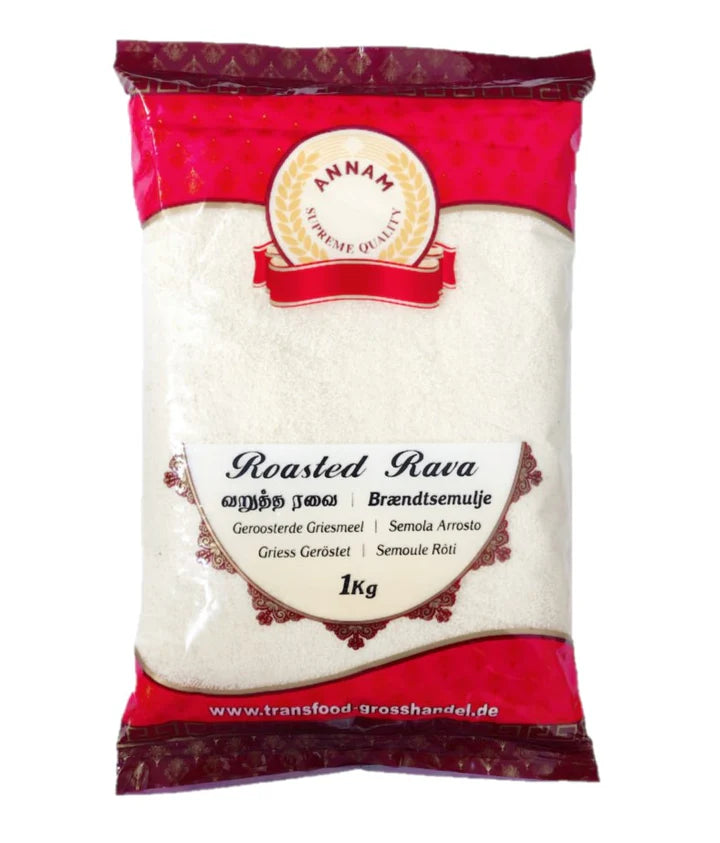 Annam Roasted Rawa | Rava | Ravva | Suji | Sooji 1 Kg