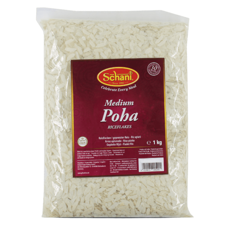Schani White Rice Flake | Poha | Pawa | Aval (Medium) 1Kg