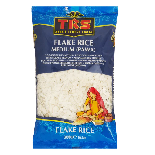 TRS White Rice Flakes | Poha | Pawa | Aval (Medium) 300g