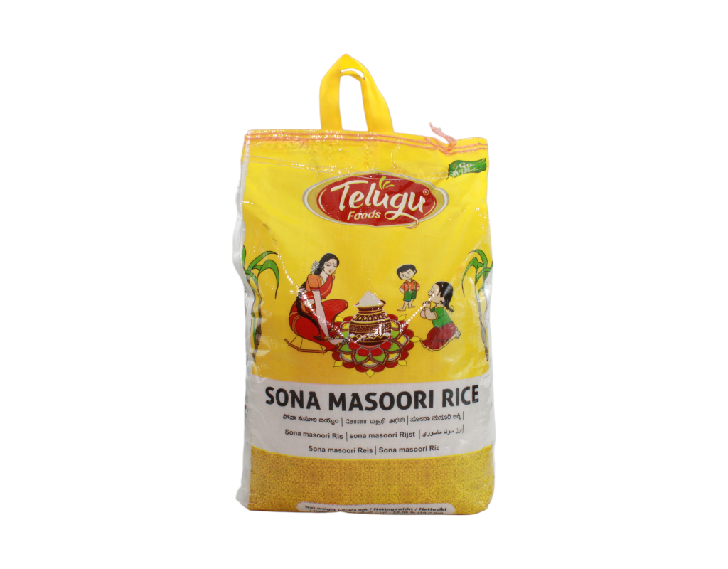 Telugu Foods Sona Masoori Rice 10 Kg