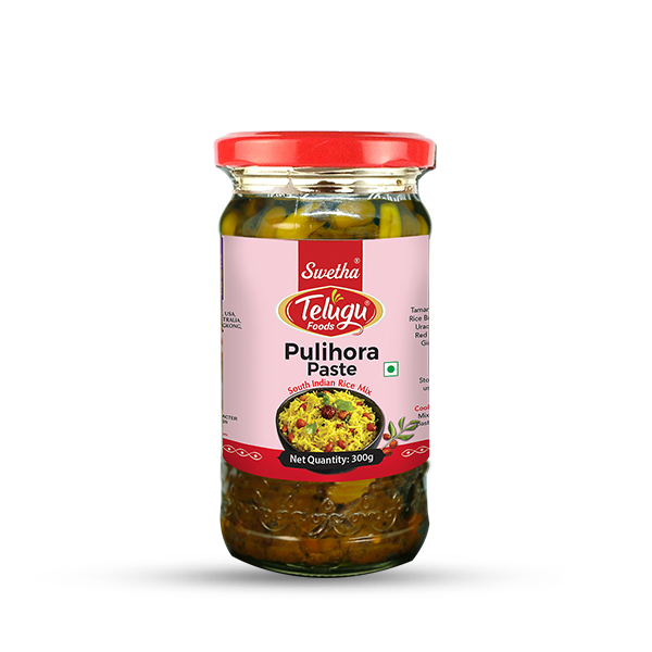 Telugu Foods Pulihora paste 300g [Best Before: 25 Sep 2025]