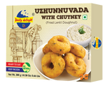 Daily Delight Medhu Vada | Uzhunnu Vada | Ulundhu Vadai (With Chutney) 300g - Frozen