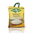Bag of Gramarhein Sona Masuri Rice on a white background