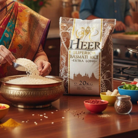Heer Extra Long Basmati Rice 20Kg