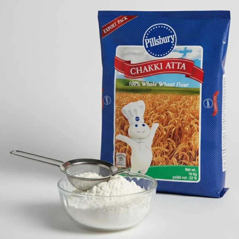 Pillsbury Chakki Fresh Atta - 10Kg [Best Before: 10 Dec 2025]