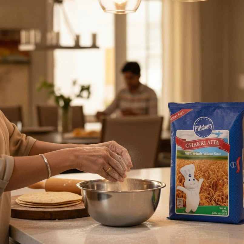 Pillsbury Chakki Fresh Atta - 10Kg [Best Before: 10 Dec 2025]